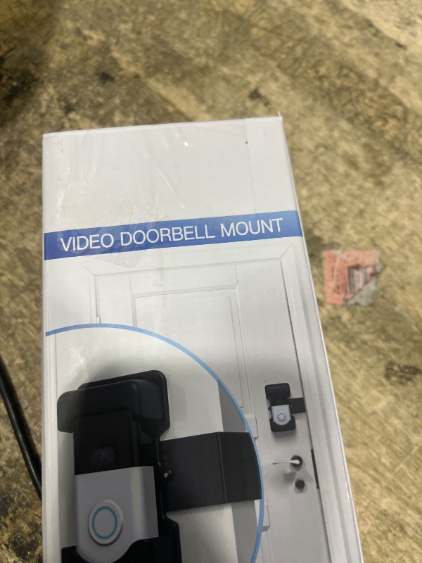 Photo 1 of COOLWUFAN Anti-Theft Video Doorbell Mount, Adjustable Height(3.7’’-5.1’’), Compatible with Most Brand Video Doorbell, No-Drill Mounting Bracket for Most Brand Video Bell