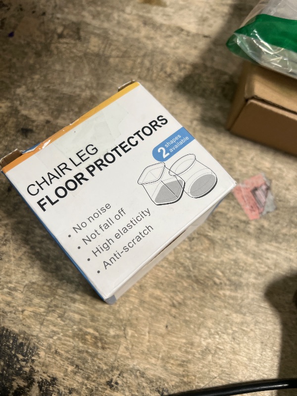 Photo 1 of 16 Pcs Chair Leg Floor Protectors,Bar stools Leg Protectors Caps,Dining Room Chair Leg Protectors for Hardwood Floors, Chair Leg Covers Silicone Felt Furniture Pads (Extra Small fit: 0.5'' - 0.89'')