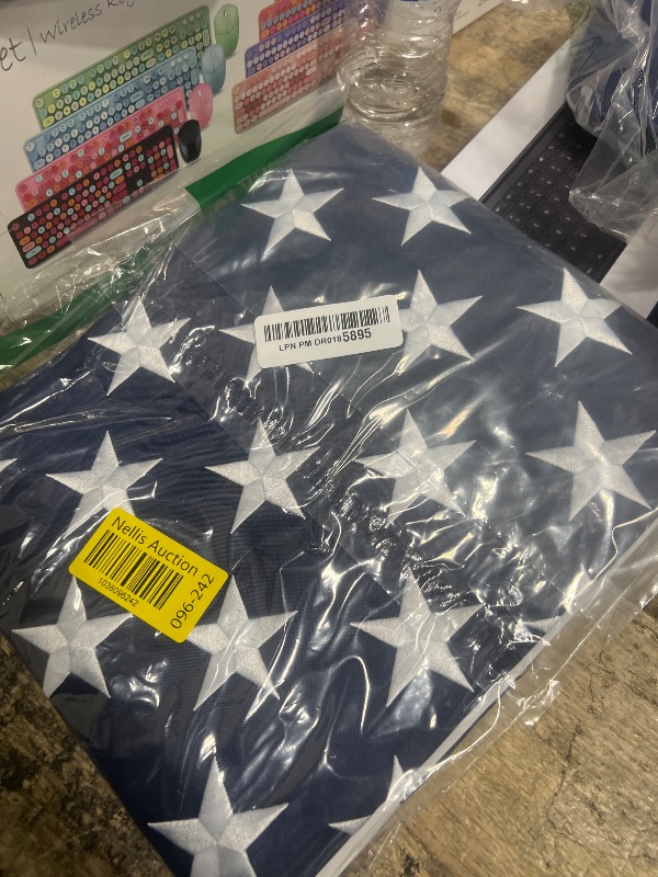 Photo 1 of American Flag 3x5 FT Outdoor - American Flag Heavy Duty 3x5,All Weather Sewn Stripes Embroidered Stars…