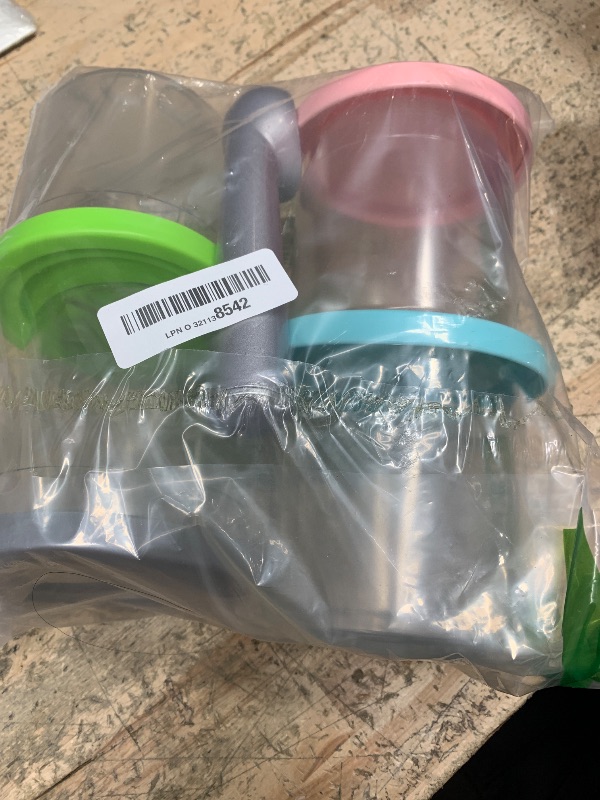 Photo 1 of Creami Pints and Lids for Ninja - 4 pack Creamy Icecream Containers Cups Jars Tubs Canisters Set, Smoothie Pot Compatible with NC299AMZ & NC300s Series Creamer Ice Cream Maker Machine Accessories