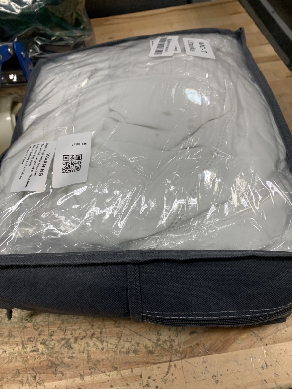 Photo 1 of Litanika White Twin/Twin XL Comforter Set, 2 Pieces Lightweight Solid Bedding Set, All Season Fluffy Bed Set (66x90In Comforter & 1 Pillowcase)