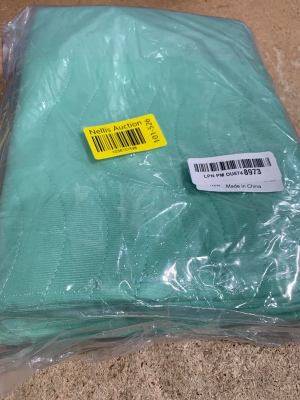 Photo 1 of 2 Pack Bed Pads for Incontinence Washable Reusable Mattress Pad Waterproof with 4 Convenient Handles Bed Pads for Incontinence Person 36” × 34” Inch