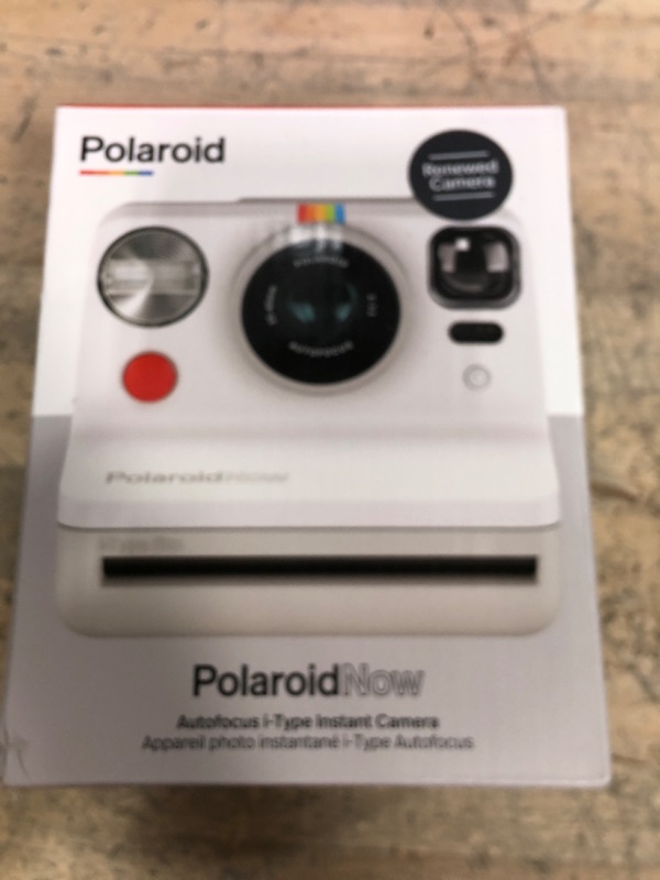 Photo 1 of Polaroid Now I-Type Instant Camera - White (Renewed Premium)
