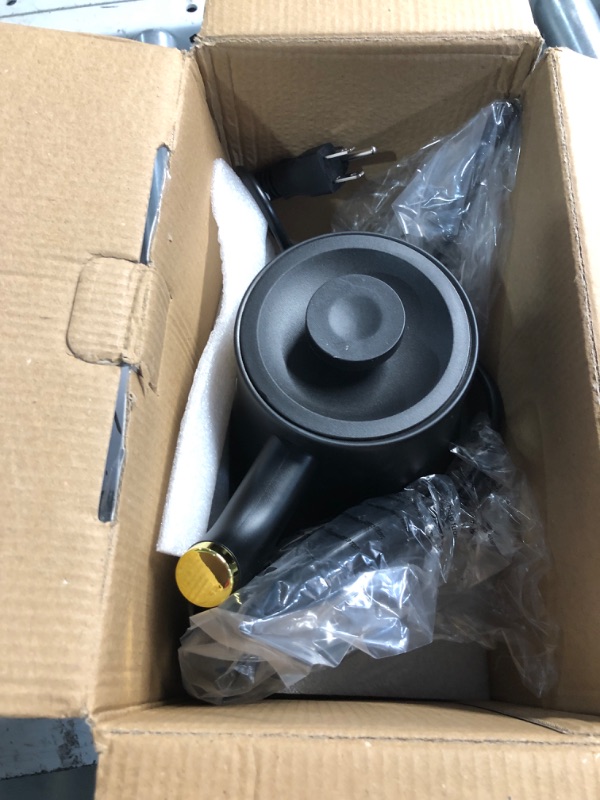 Photo 1 of ***(MINOR DAMAGE/ SEE NOTES)***
Larmstom Electric Kettle Gooseneck,0.9L 1000W Tea Coffee Water Heater, 304 Stainless Steel Water Boiler Fast Heating with Auto Shut Off Boil-Dry Protection,30 fl oz