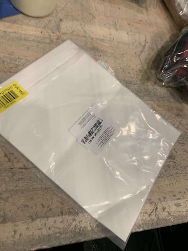 Photo 1 of 30 Pack Water Soluble Paper, Dissolvable Disappearing Sheets for Embroidery, Arts, Crafts, Letter-Size (3pt, 60gsm, 8.5 x 11 In)