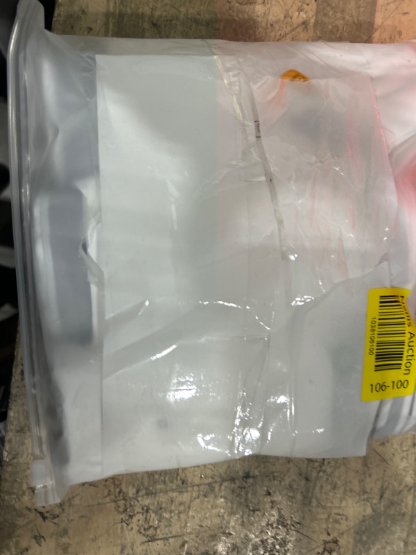 Photo 1 of 10 Gallon Trash Bags Drawstring, 1 Mil Thick White Garbage Bag for Office Kitchen, 75 Count