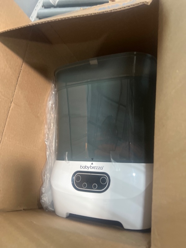 Photo 1 of Baby Brezza Bottle Sterilizer and Dryer Advanced – Electric Steam Sterilization Machine Universal Sterilizing for All Bottles: Plastic + Glass Pacifiers Breast Pump Parts - HEPA Filtration