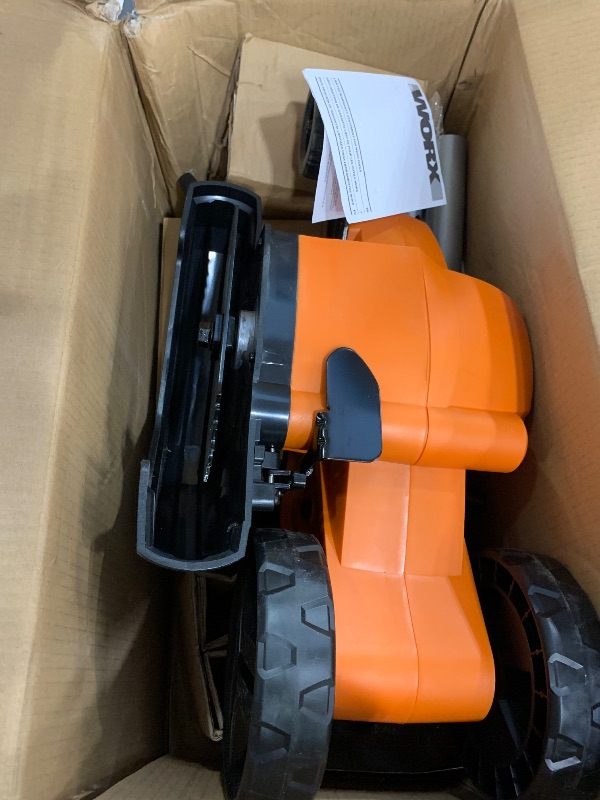 Photo 1 of ***Parts Only***WORX WG896 12 Amp 7.5 Inch Electric Lawn Edger & Trencher, Orange and Black