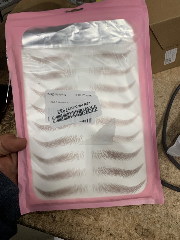 Photo 1 of 20 Sheets Eyebrow Tattoo Waterproof Eyebrow78
