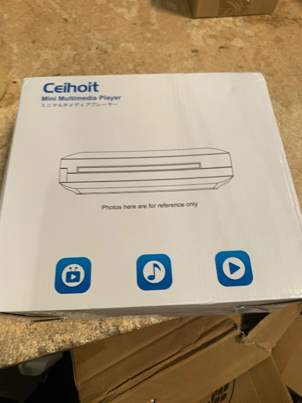 Photo 1 of Ceihoit Mini HD DVD Player, CD Players for Home, DVD Players for TV, HDMI and RCA Cable Included, Up-Convert to HD 1080p, All Region, Breakpoint Memory, Built-in PAL/NTSC, USB 2.0