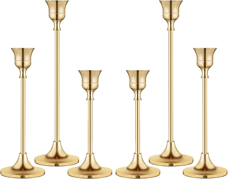 Photo 1 of 5 bronze candle holders