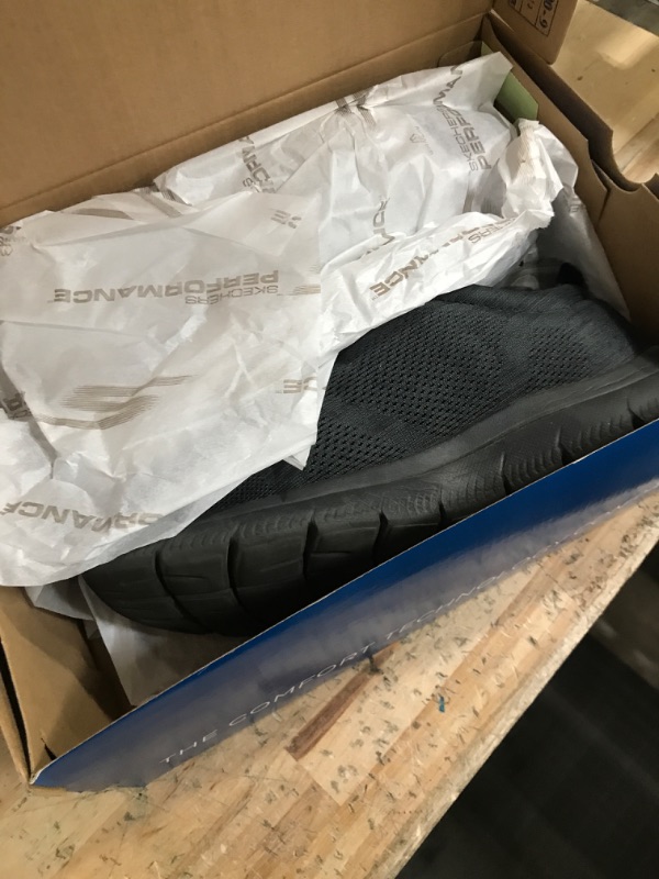 Photo 1 of Skechers Men's Hands Free Slip-ins Go Run Consistent 2.0 Empowered Sneaker, Black/Black, 9 Wide