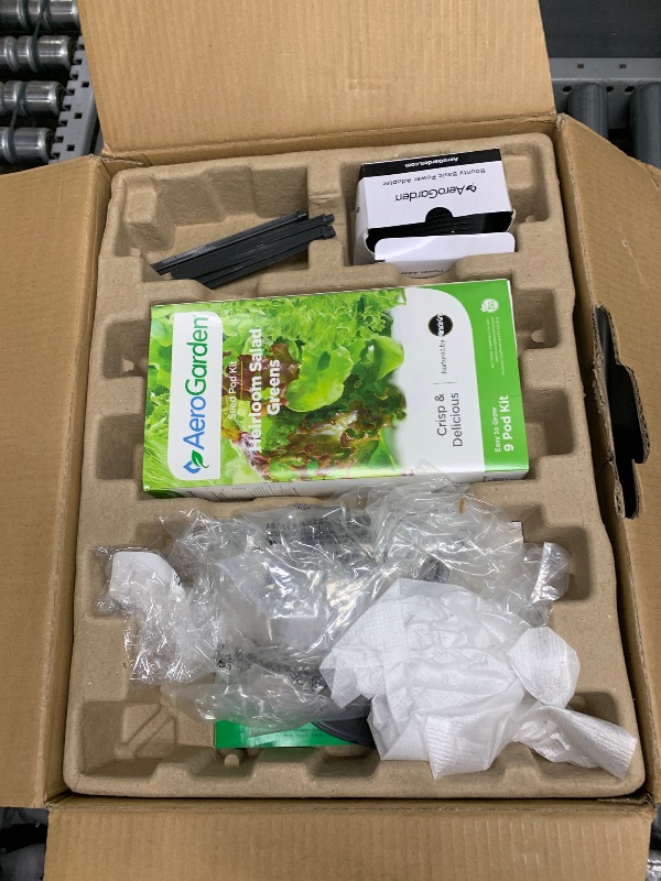Photo 1 of AeroGarden Bounty Basic - Indoor Garden with LED Grow Light, Black