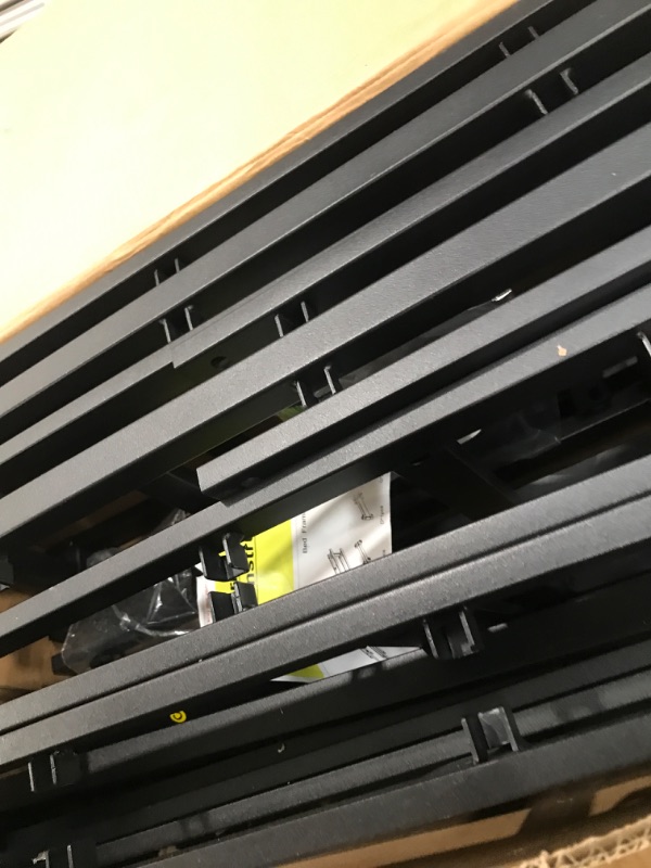 Photo 1 of Maenizi 9 Inch Box Spring for Queen Bed, Heavy Duty Metal Box Spring Bed Base with Fabric Cover, Mattress Foundation, Easy Assembly, Noise Free, Black