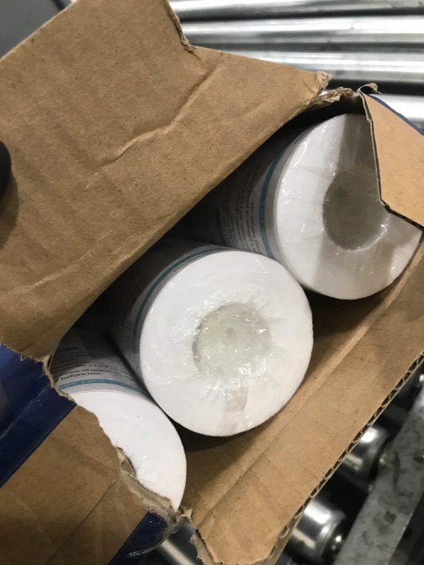 Photo 1 of Membrane Solutions 5 Micron Sediment Water Filter Replacement Polypropylene Cartridge 20" x 2.5" for Whole House Filter System - 6 Pack