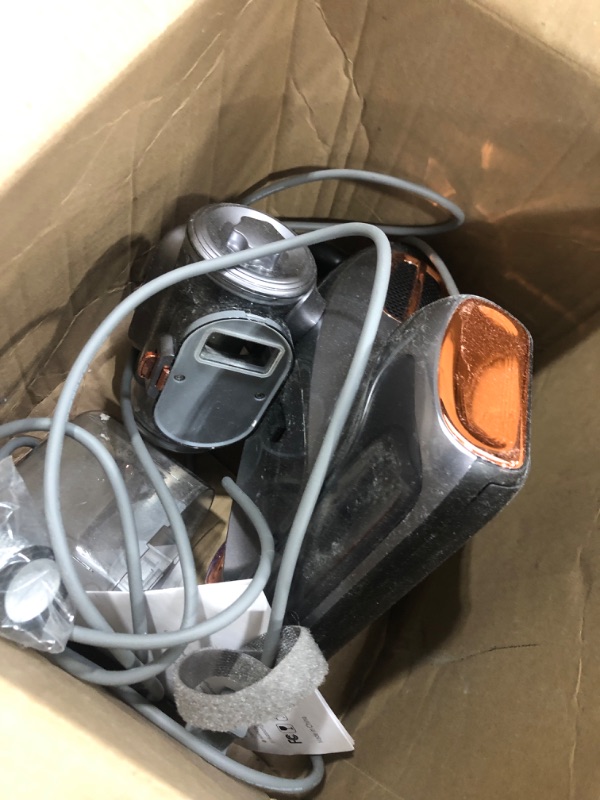 Photo 1 of **extremely used** JIGOO T600 Bed Vacuum Cleaner with UV-C Light, 15Kpa Suction 700W Powerful Double Cup Handheld Vacuums, Mattress Vacuum Cleaner with Smart Dust Sensor, Ultrasonic & Heating Tech, HEPA Filter - Corded