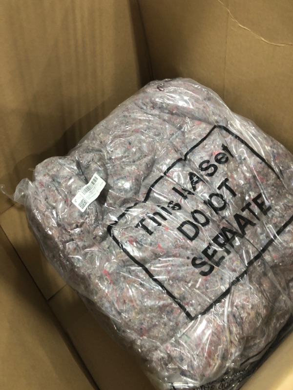 Photo 1 of **may be missing pieces, partial set** 12 Pieces Moving Blankets Bulk 39 x 71 Inch Soft High Tensile Strength Cotton Fiber Packing Shipping Pads for One Time Moving High Tensile Strength Storage Blankets