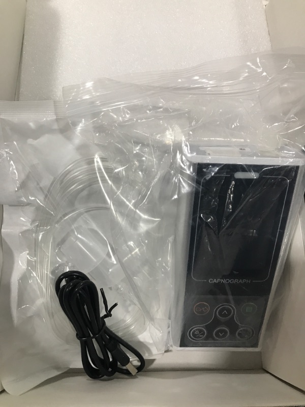 Photo 1 of Contec Veterinary Use Sidestream Capnograph Vet EtCO2 Monitor PR CO2 Patient Monitor Dog Cats Animals