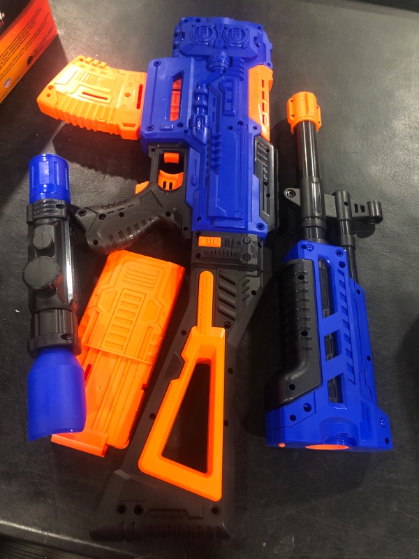 Photo 1 of Electric toy gun with accessories 