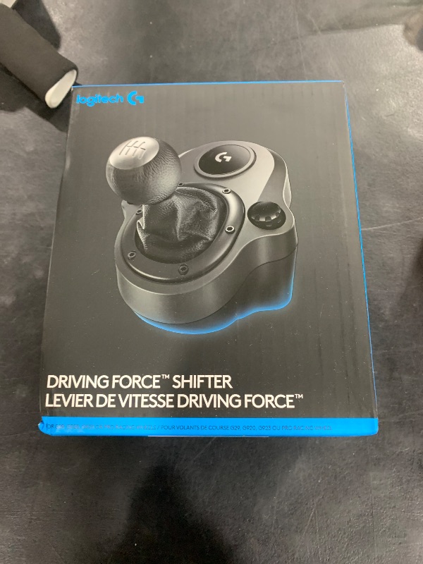 Photo 1 of Logitech G Driving Force Shifter – Compatible with G29, G920 & G923 Racing Wheels for-PlayStation 5, Playstation 4, Xbox-Series X|S, Xbox-One, and-PC