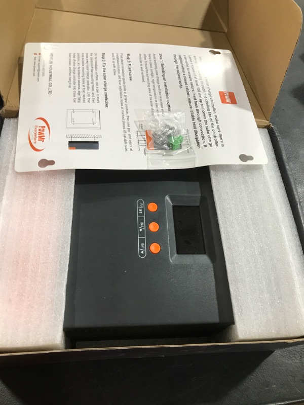 Photo 1 of MPPT 80A Solar Charge Controller 12V/24V/36V/48V Auto, 80Amp Solar Controller Support up to 12 Parallel Connection, Work with Lead-Acid and Lithium Batteries
