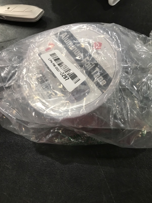 Photo 1 of BOMEI PACK Aluminum Foil Tape,Heavy Duty Metal Duct Tape,High Temperature Silver Tape,Perfect for Sealing & Patching,HVAC,Air Ducts,Insulation and Metal Repair (4 Inch)