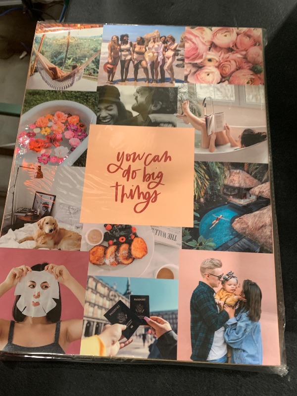 Photo 1 of Lamare Vision Board Kit - 150 Vision Board Pictures, Quotes - Interchangeable Cut Vision Board Book - Create, Visualize, Inspire - Vision Board Supplies, Dream Board, Mood Board, Collage Book