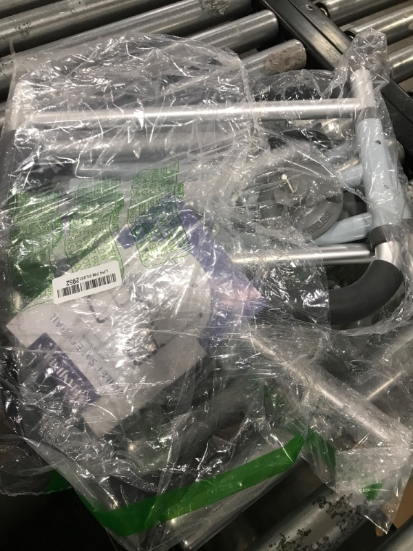 Photo 1 of FSA/HSA Eligible Toilet Safety Rails, Adjustable Toilet Safety Frame for Elderly, Seniors, Handicap & Disabled, Toilet Frame with Handles, Foldable Handicap Toilet Rails Fit Any Toilets (300 LB)