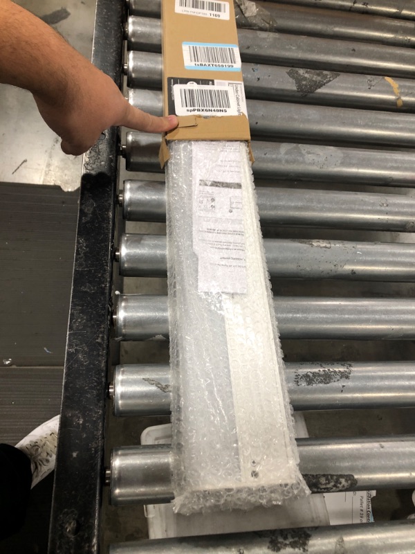 Photo 1 of GETINLIGHT 18-inch Hardwired Only 3 Color LED Under Cabinet Lighting, Soft White(3000K), Bright White(4000K), Daylight White(5000K), Dimmable, Matte White Finished, ETL Listed, IN-0201-12-WH-345K