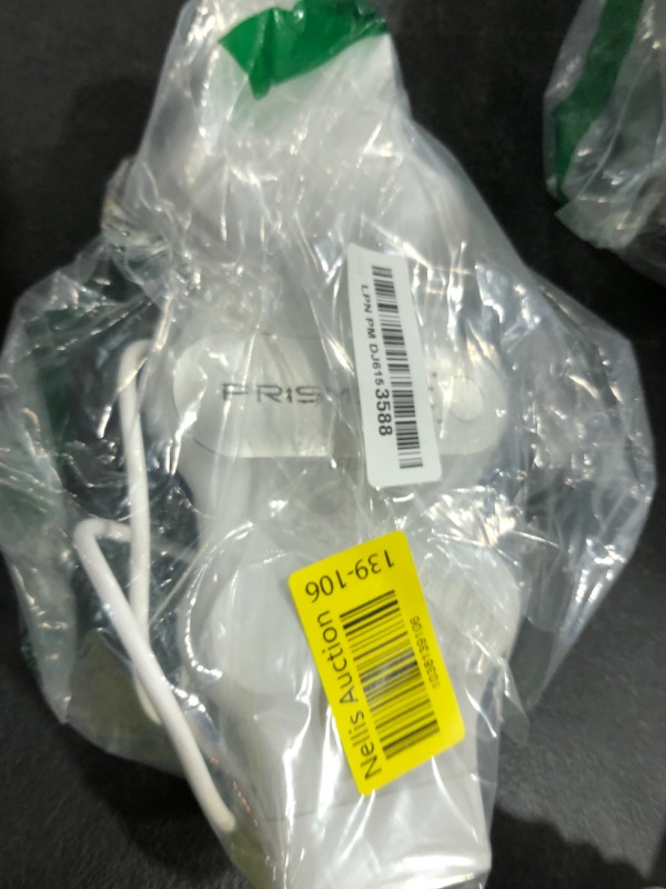 Photo 1 of PRISMXR Battery Pack Compatible with Meta Quest 3S/Quest 3/2, 10,000mAh Portable Charger, 30W Fast Charge for Vision Pro, GoPro Hero 12, Insta360 X4 (Standard, White)