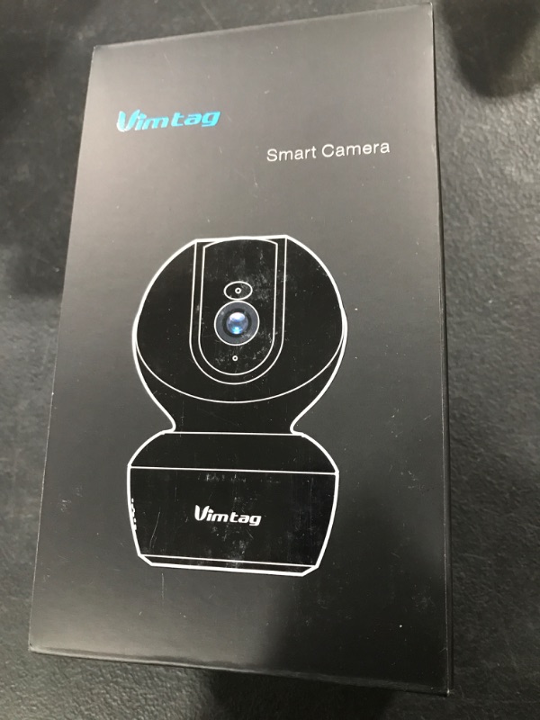 Photo 2 of VIMTAG Indoor Camera, 2.5K/4MP 360° Pan/Tilt 2.4G WiFi Camera for Dog/Pet/Baby/Home Security with Phone App, 2-Way Audio/AI Human/Sound/Motion Detection, Night Vision, Support Alexa/Max 512G SD Card