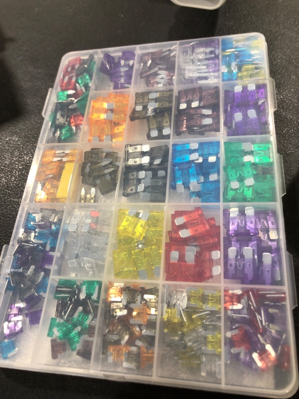 Photo 1 of 330PCS Car Fuses Assortment Kit, Upgraded Blade Fuses Automotive - Standard & Mini & Micro Fuse (2A/3A/5A/7.5A/10A/15A/20A/25A/30A/35A/40A), cooclensportey Mixed Auto Fuses for Car, RV, Boat, Truck