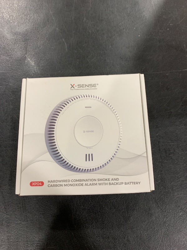 Photo 2 of X-Sense Hardwired Combination Smoke and Carbon Monoxide Detector, Hardwired Interconnected Smoke and CO Detector Alarm with Replaceable Battery Backup, XP04, 1-Pack