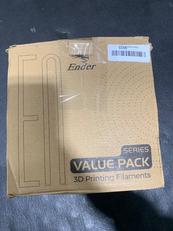 Photo 1 of Creality 3D Printer Filament, PLA Filament 1.75mm Bundle 2Kg for 3D Printing, Ender PLA Filament No-Tangling, Strong Bonding & Overhang Performance, Accuracy +/- 0.02mm (White & White 2-Pack)