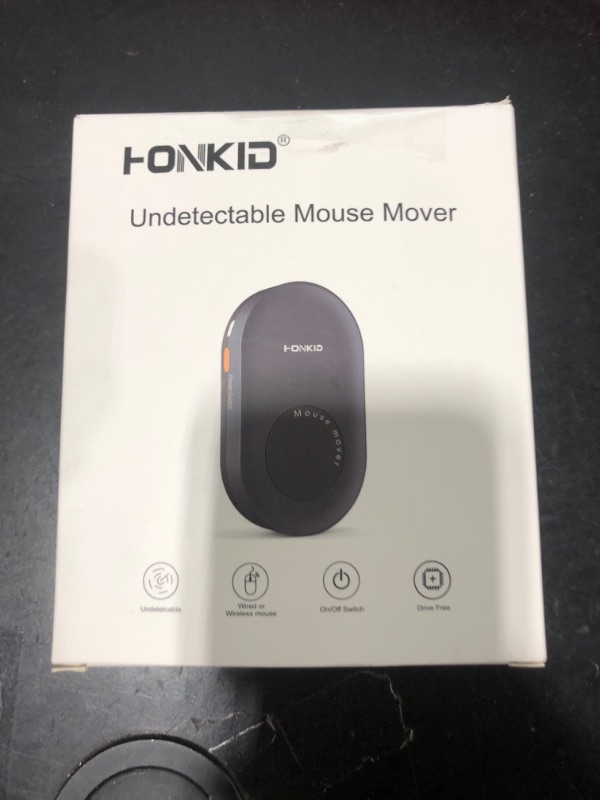 Photo 1 of HONKID Undetectable Mouse Mover Jiggler with ON/Off Switch and USB Port Drive-Free,Simulate Physical Automatically Mouse Movement,Prevent Computer Laptop Inactive/Lockdown