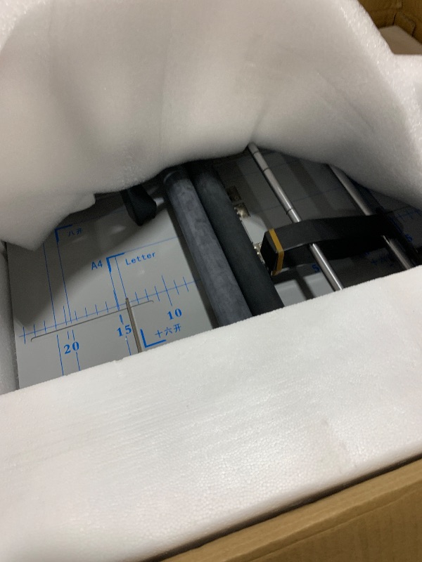 Photo 1 of CGOLDENWALL Booklet Maker A3 Paper Folder Stapler Machine, MAX 11.7"×16.5" Book Binding Folding Saddle Stitch, for Factory School Home Church, Brochures Manuals Invitations