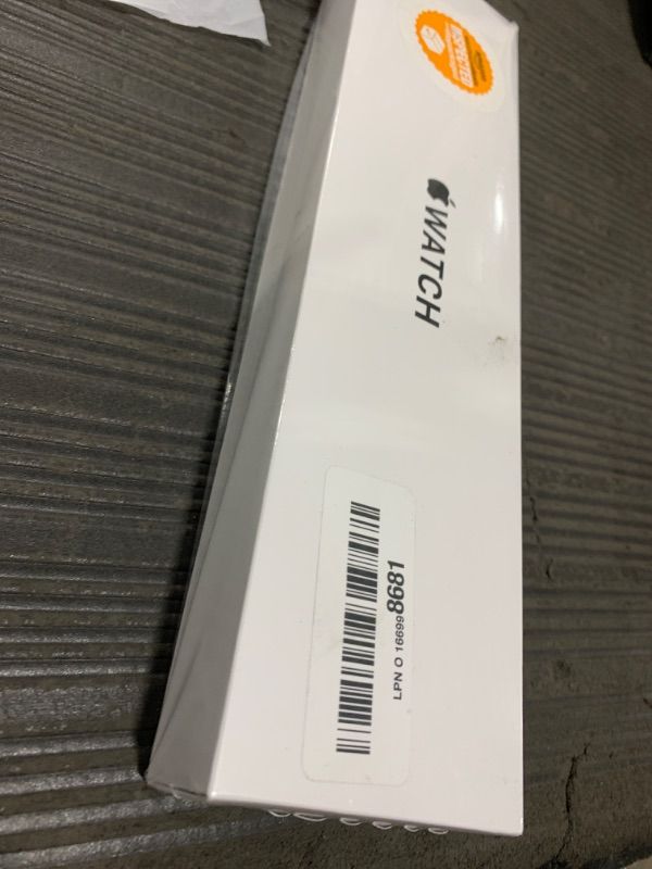 Photo 1 of Apple Watch SE GPS, 44mm Space Gray Aluminum Case w Black Sport Band