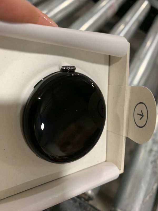 Photo 1 of Google Pixel Watch 3 (45mm) Latest Model - Android Smartwatch, Heart Rate Tracking, Fitbit Advanced Running, Fitness Insights, 24-Hour Battery - Matte Black Aluminum Case - Obsidian Band - LTE