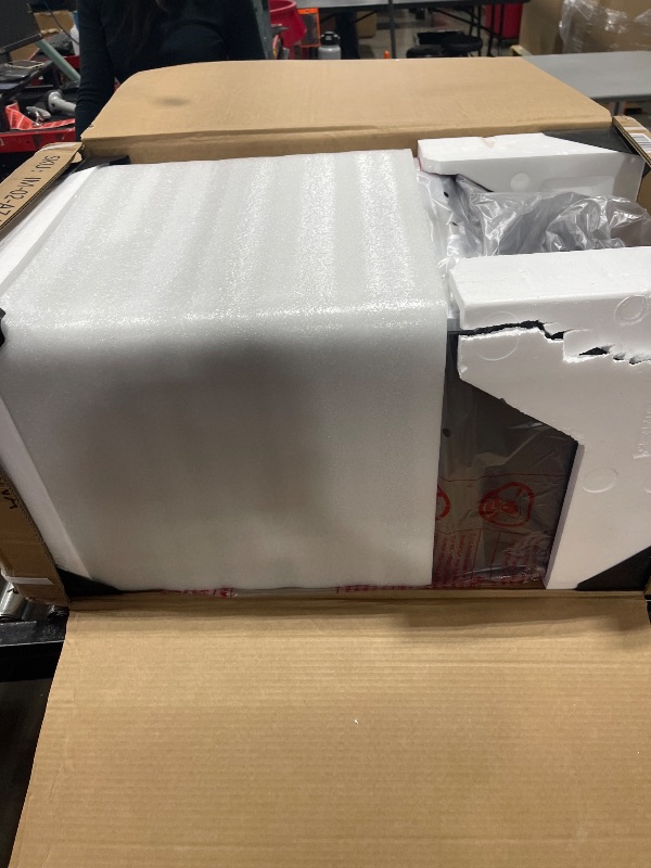 Photo 1 of EUHOMY Commercial Ice Maker Machine - 95lbs Daily Production, 33lbs Ice Storage, Stainless Steel Freestanding & Under Counter Ice Maker, Ideal Ice Maker for Home/Bar/Restaurant/Outdoor Activities