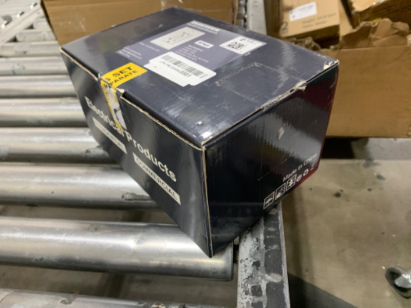 Photo 1 of ELECTECK 10 Pack GFCI Outlets 20 Amp, Non-Tamper Resistant, Decor GFI Receptacles with LED Indicator, Ground Fault Circuit Interrupter, Wallplate Included, ETL Listed, White