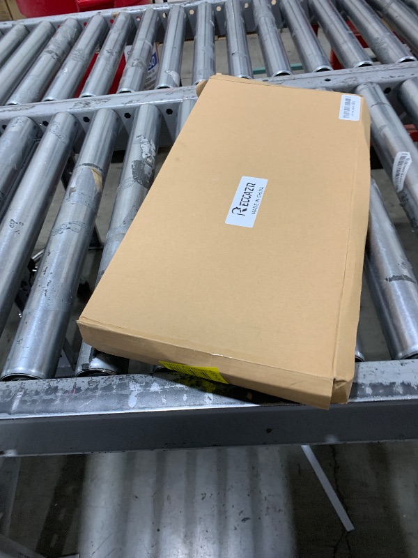 Photo 1 of RECCAZR Ergonomic Keyboard, Wired Computer Keyboard with Wrist Rest, Wave Keyboard for Natural Typing,Spill-Resistant Keyboard Compatible with Windows/PC/Laptop(Black)