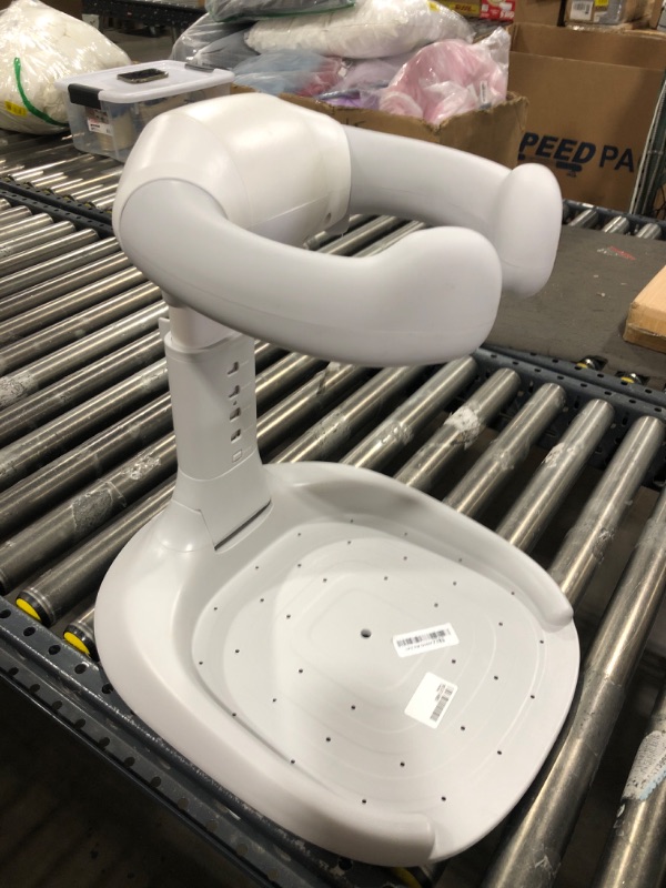 Photo 1 of Baby Shower Stand, Baby Bath Support, Baby Shower Standing Support with Adjustable Height and Armrest, Baby Bath Stand with Anti-Skip and Shower Head Holder, Baby Bath Essentials for Infants
