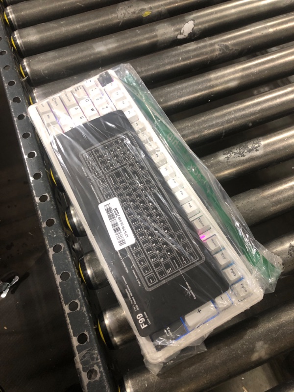 Photo 1 of AULA F99 Wireless Mechanical Keyboard,Tri-Mode BT5.0/2.4GHz/USB-C Hot Swappable Custom Keyboard,Pre-lubed Linear Switches,Gasket Structure,RGB Backlit Gaming Keyboard for PC/Tablet/PS/Xbox