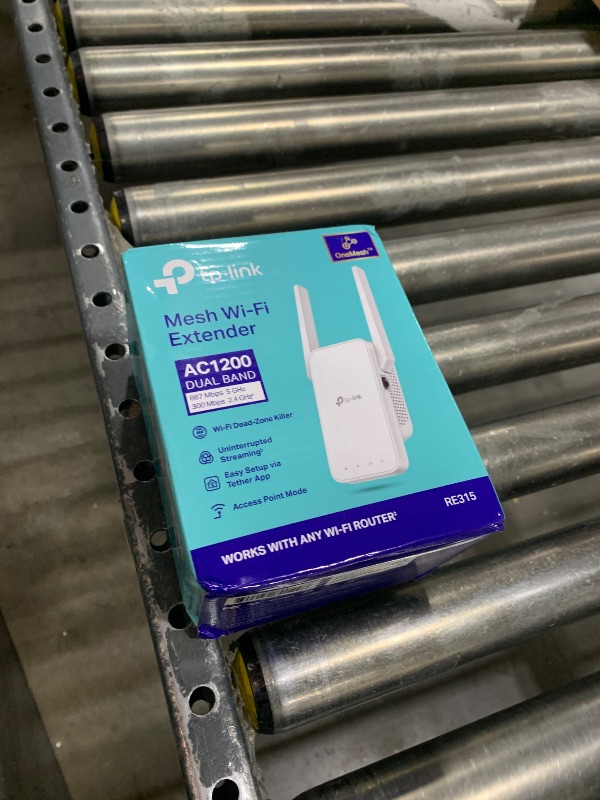 Photo 1 of TP-Link AC1200 WiFi Extender, Best WiFi Extender, 1.2Gbps home signal booster