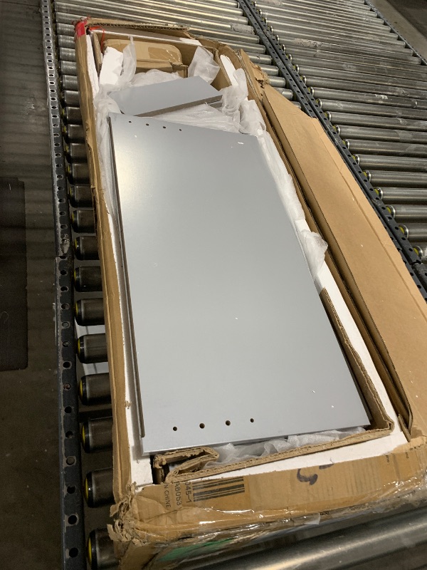 Photo 1 of HOMCOM 41" Kitchen Pantry Storage Cabinet, Freestanding Kitchen Cabinet with 12 Door Shelves, Double Doors,