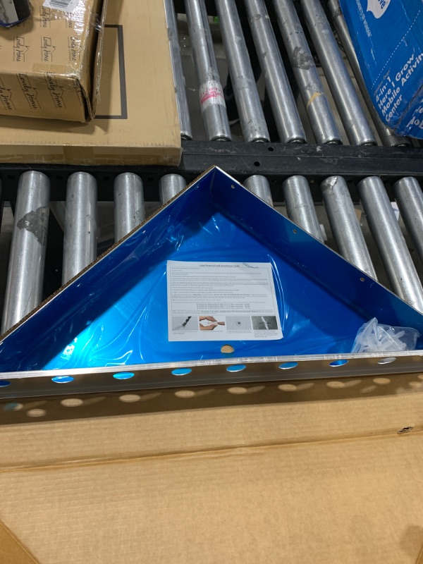 Photo 1 of Floating Corner Shower Bench Kit-Customizable Appearance Corner Bench Seatin (17"x17"x24")