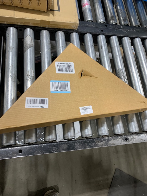 Photo 1 of Floating Corner Shower Bench Kit-Customizable Appearance Corner Bench Seatin (17"x17"x24")