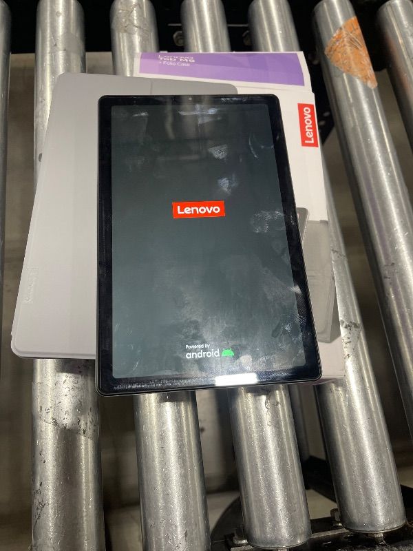 Photo 2 of Lenovo Tab M9-2023 - Tablet - Long Battery Life - 9" HD - Front 2MP & Rear 8MP Camera - 3GB Memory - 32GB Storage - Android 12 or Later - Folio Case Included,Gray