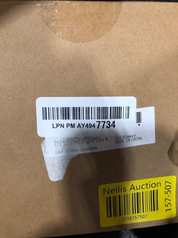 Photo 1 of MECCANIXITY 1/2 Inch PVC Rigid Tube Round Pipe Tubing Hardware Tubing 10mm ID 12mm OD 8" Length Dark Grey High Impact for Water Pipe, Crafts