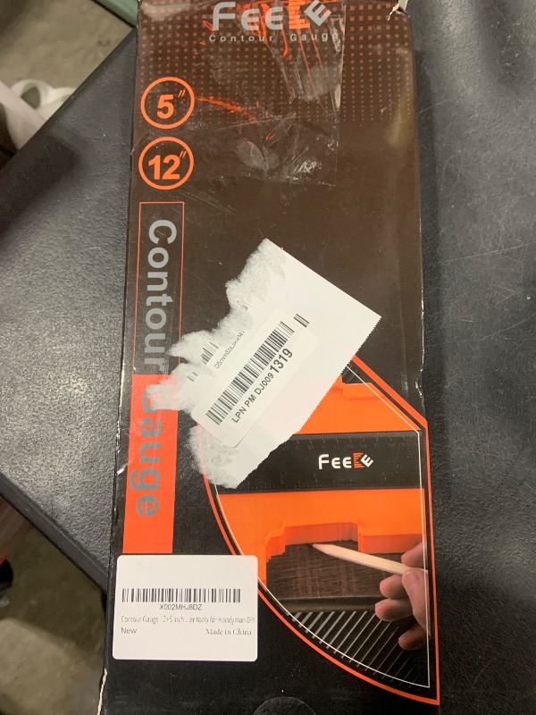 Photo 1 of Contour Gauge (12+5 Inch) with Lock, Super Contour Duplicator Gauge Shape and Outline Tool Woodworking Tools Gifts for Men Dad Husband Him, Tools for Men Construction Ruler Scribe Tool Carpenter Tools